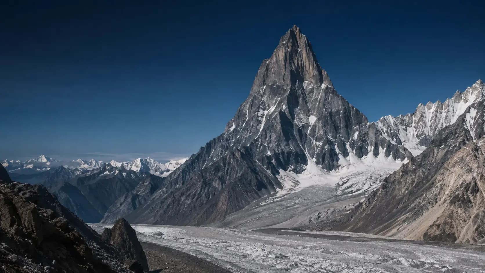 Mitre Peak mountain climbing expedition in Pakistan