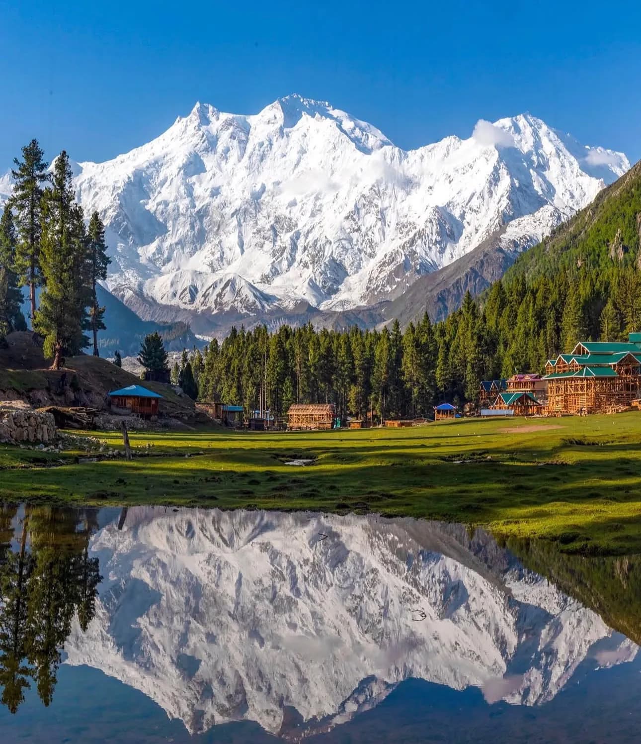 The mountain during Nanga Parbat Expedition